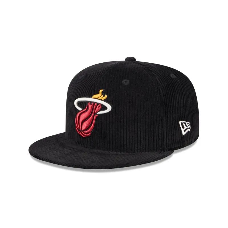 Miami Heat Letterman Pin 59FIFTY Fitted Hat sold by New Era
