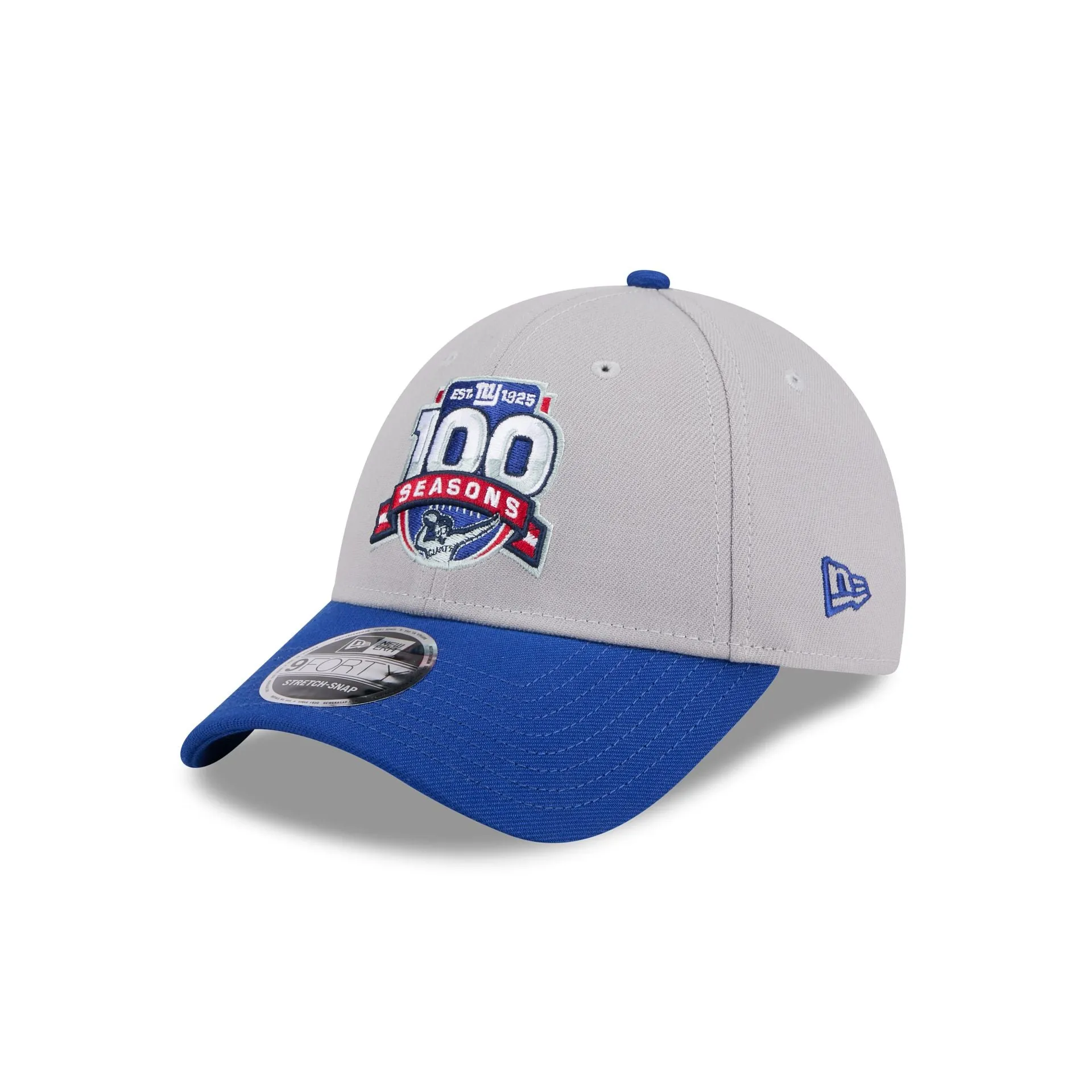 New York Giants 100th Season 9FORTY Stretch-Snap Hat sold by New Era product image thumbnail 3