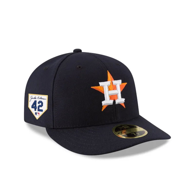 Houston Astros Jackie Robinson Day 2024 Low Profile 59FIFTY Fitted Hat sold by New Era