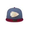 Kansas City Chiefs Deep Blue 59FIFTY Fitted Hat sold by New Era