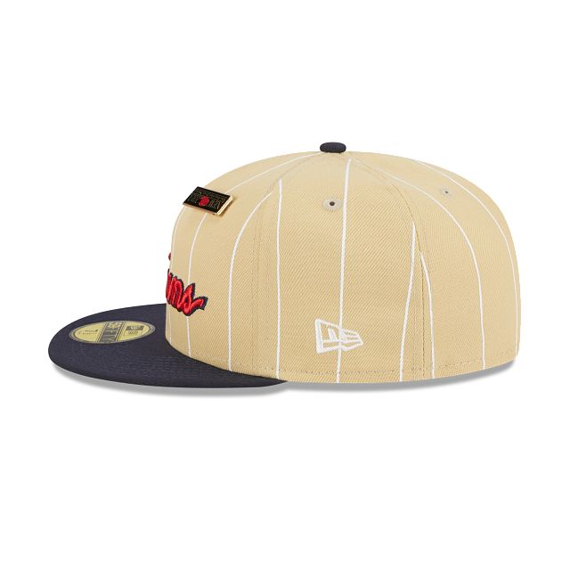 Cleveland Guardians Pinstripe 59FIFTY Fitted Hat sold by New Era product image thumbnail 5