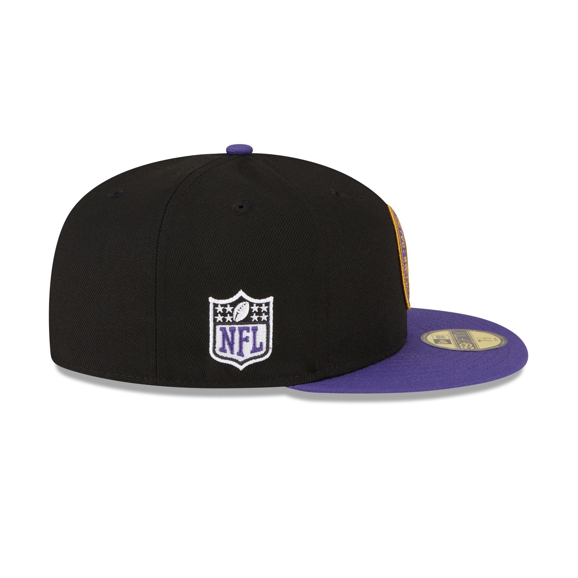 Baltimore Ravens 2023 Sideline Team Patch 59FIFTY Fitted Hat sold by New Era product image thumbnail 4