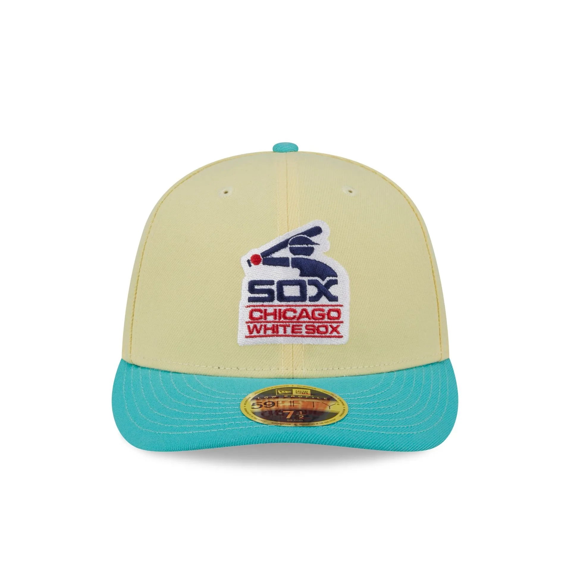 Chicago White Sox Soft Yellow Low Profile 59FIFTY Fitted Hat sold by New Era product image thumbnail 2