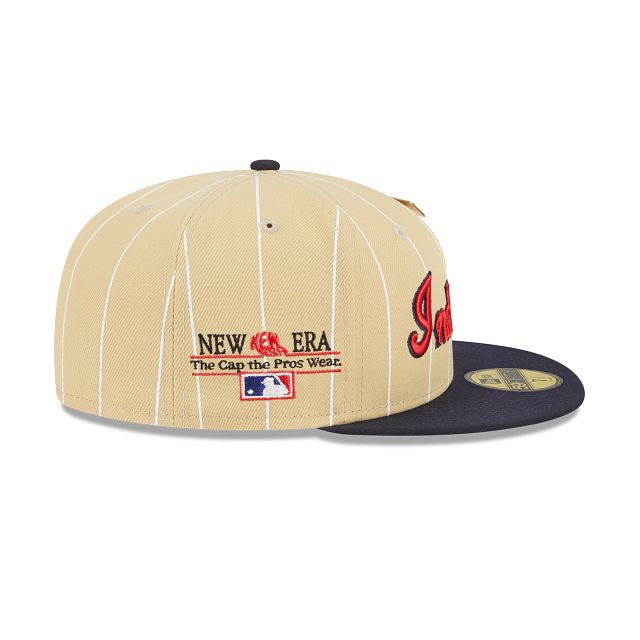 Cleveland Guardians Pinstripe 59FIFTY Fitted Hat sold by New Era product image thumbnail 4