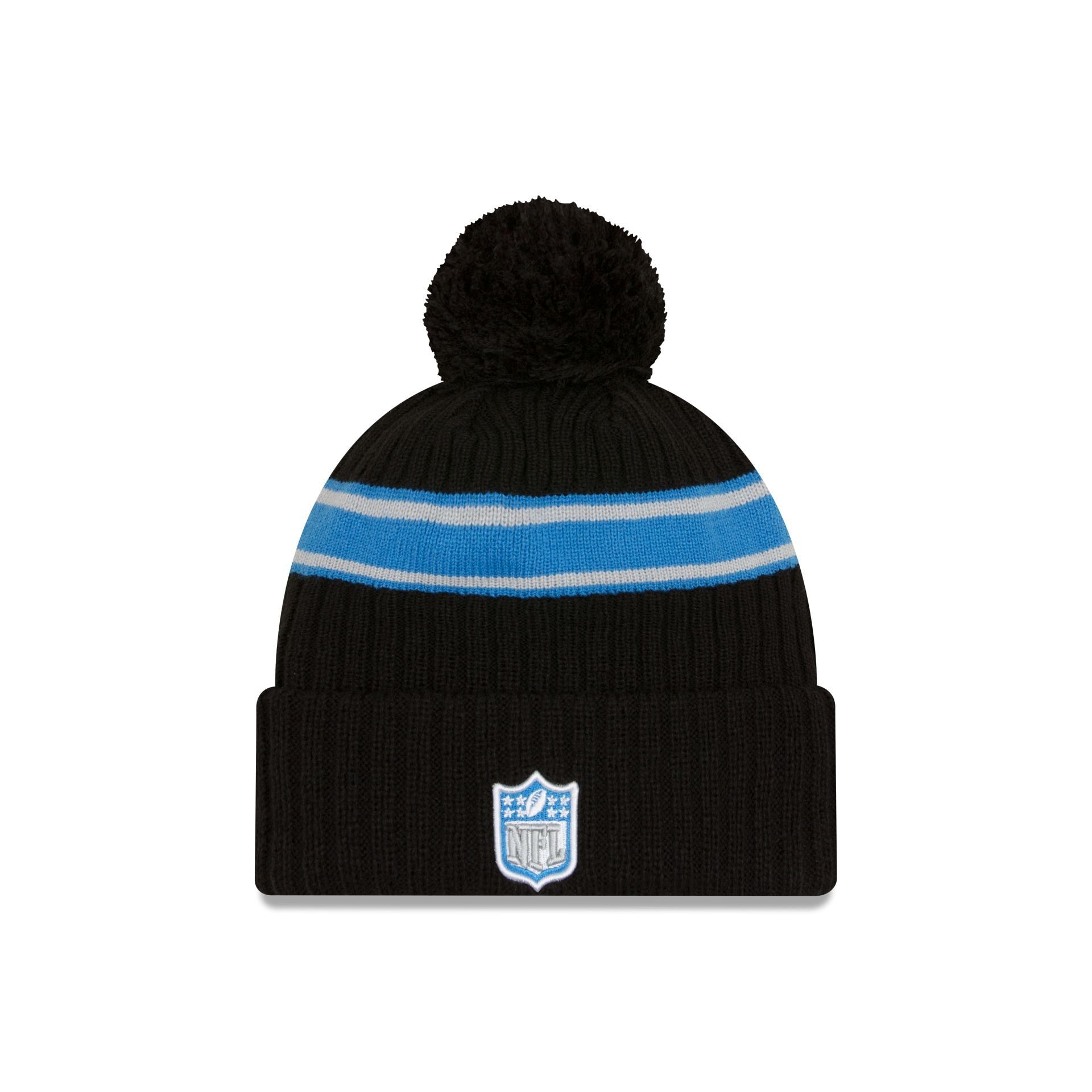 Detroit Lions 2023 Cold Weather Black Pom Knit sold by New Era product image thumbnail 2