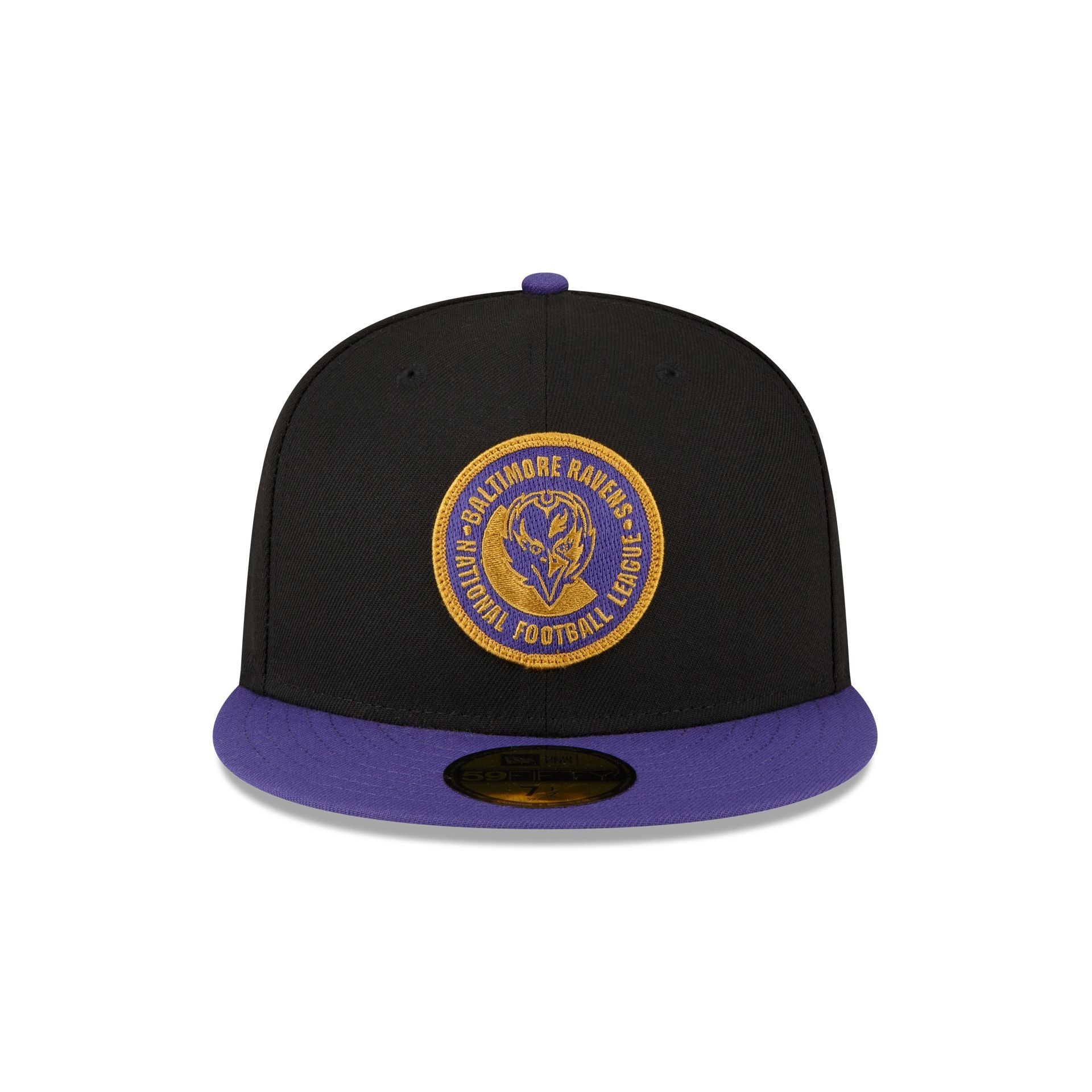 Baltimore Ravens 2023 Sideline Team Patch 59FIFTY Fitted Hat sold by New Era product image thumbnail 2