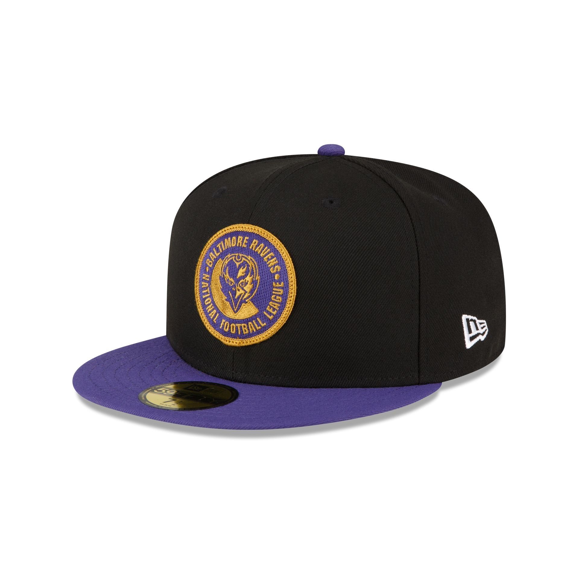 Baltimore Ravens 2023 Sideline Team Patch 59FIFTY Fitted Hat sold by New Era product image thumbnail 3
