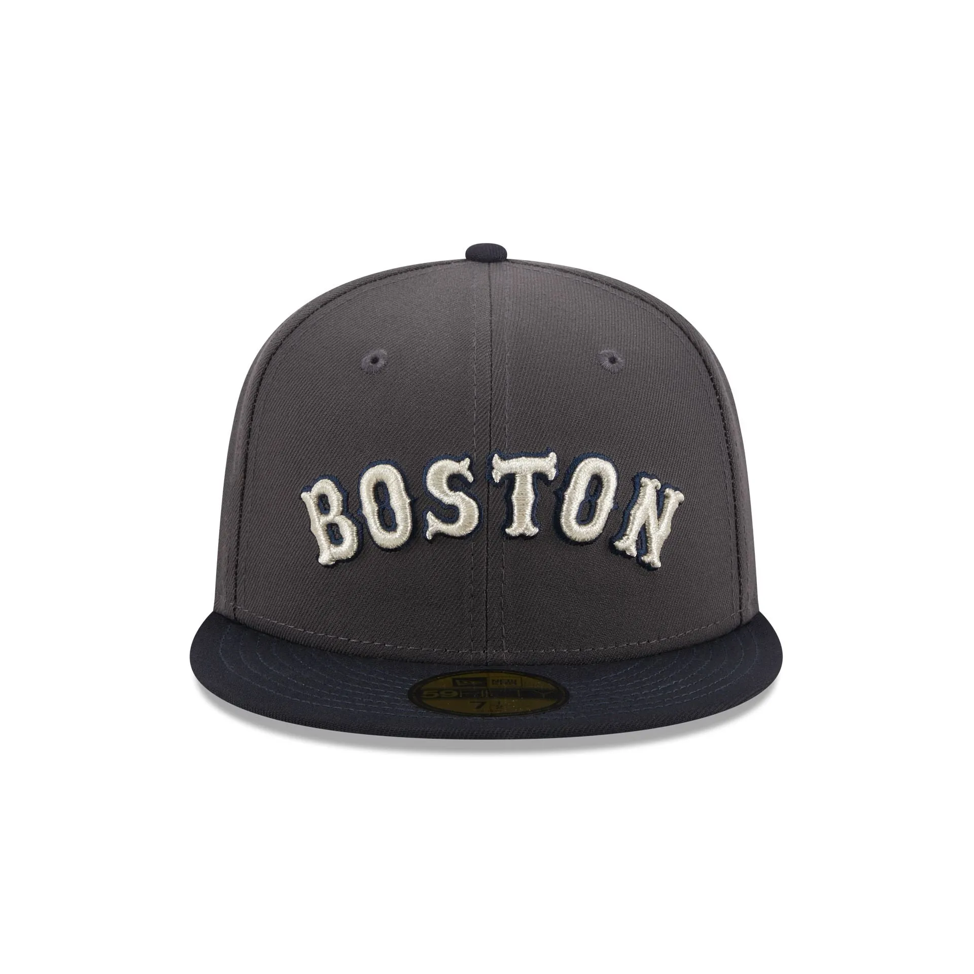 Boston Red Sox Graphite Crown 59FIFTY Fitted Hat sold by New Era product image thumbnail 2