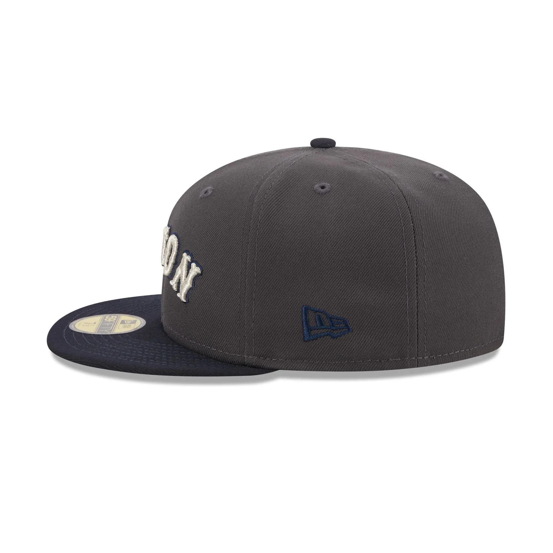 Boston Red Sox Graphite Crown 59FIFTY Fitted Hat sold by New Era product image thumbnail 5
