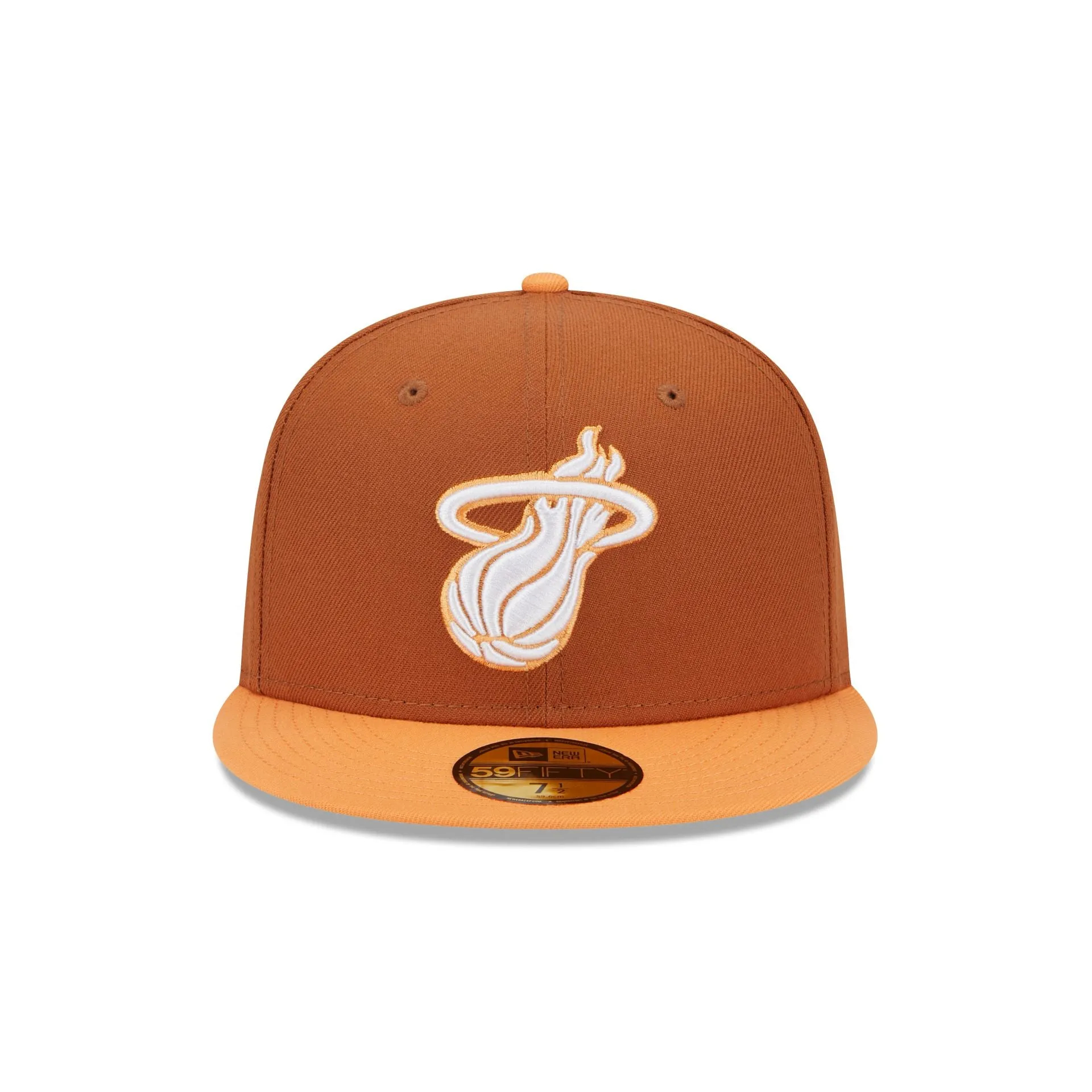 Miami Heat Color Pack Earthy Brown 59FIFTY Fitted Hat sold by New Era product image thumbnail 2