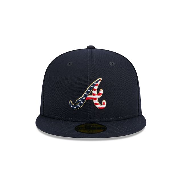Atlanta Braves Independence Day 2023 59FIFTY Fitted Hat sold by New Era product image thumbnail 2