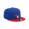 Philadelphia 76ers Sport Night 9FIFTY Snapback Hat sold by New Era