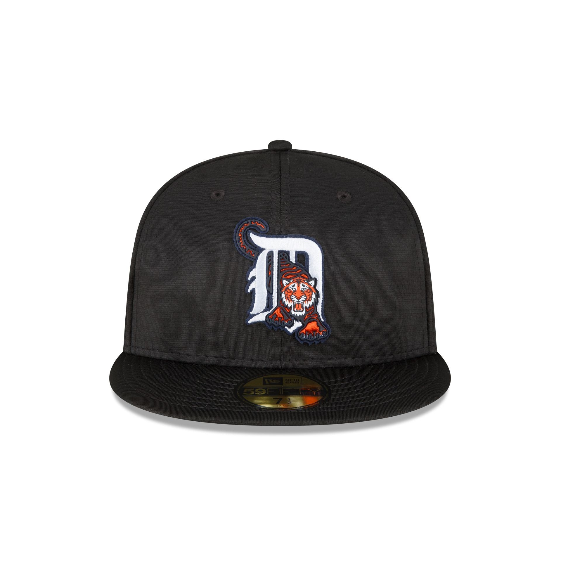 Detroit Tigers 2023 Clubhouse Black 59FIFTY Fitted Hat sold by New Era product image thumbnail 2
