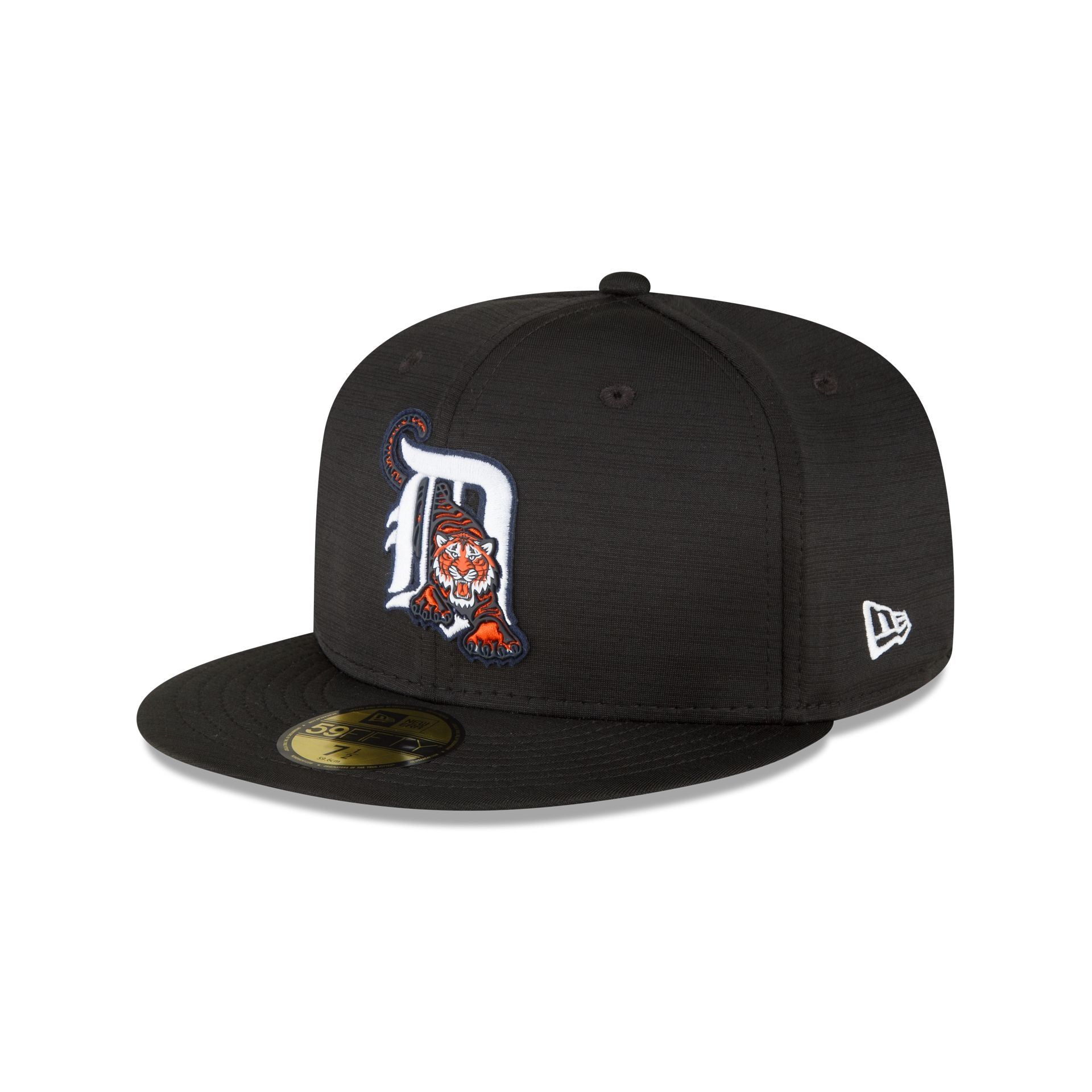 Detroit Tigers 2023 Clubhouse Black 59FIFTY Fitted Hat sold by New Era