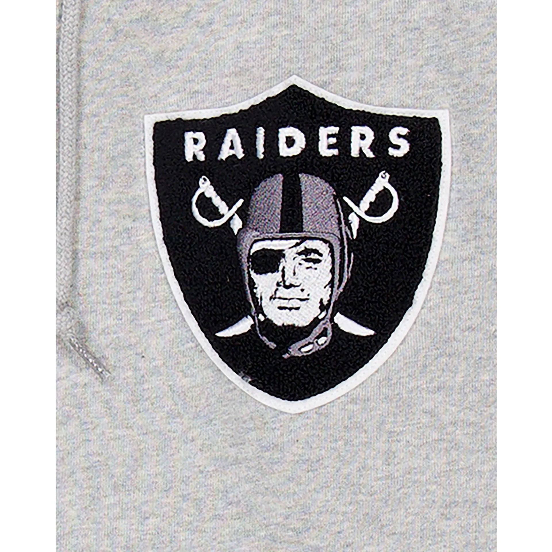 Las Vegas Raiders Gray Logo Select Full-Zip Hoodie sold by New Era product image thumbnail 4