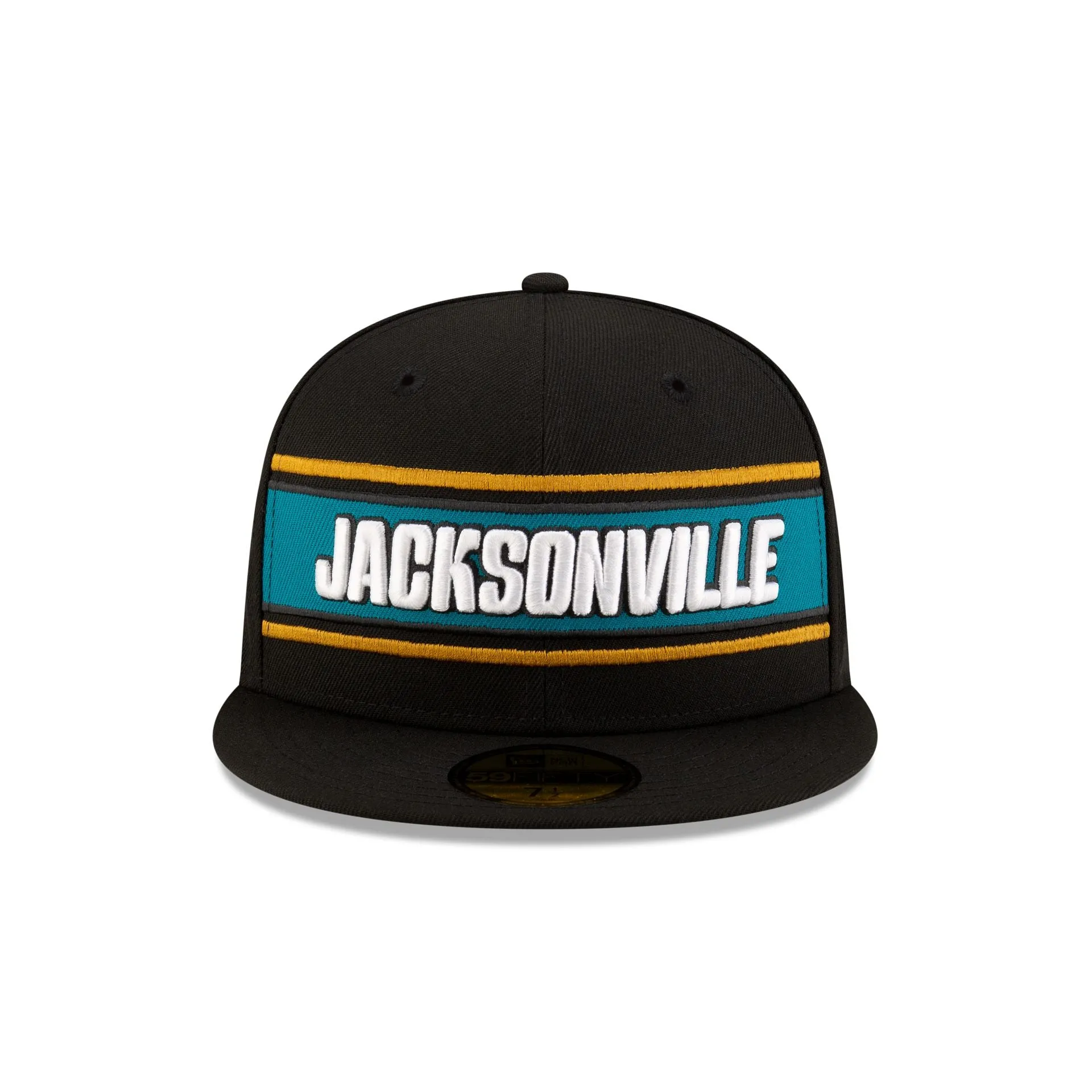Jacksonville Jaguars 2024 Sideline Black 59FIFTY Fitted Hat sold by New Era product image thumbnail 2