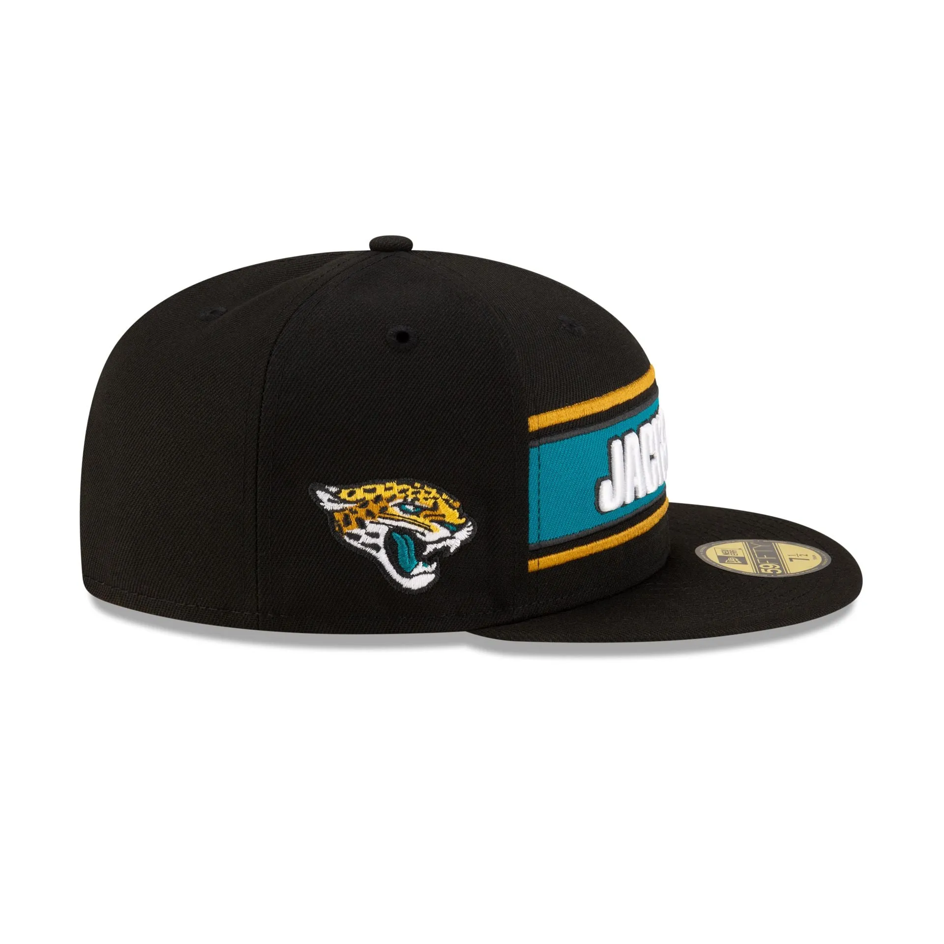 Jacksonville Jaguars 2024 Sideline Black 59FIFTY Fitted Hat sold by New Era product image thumbnail 4