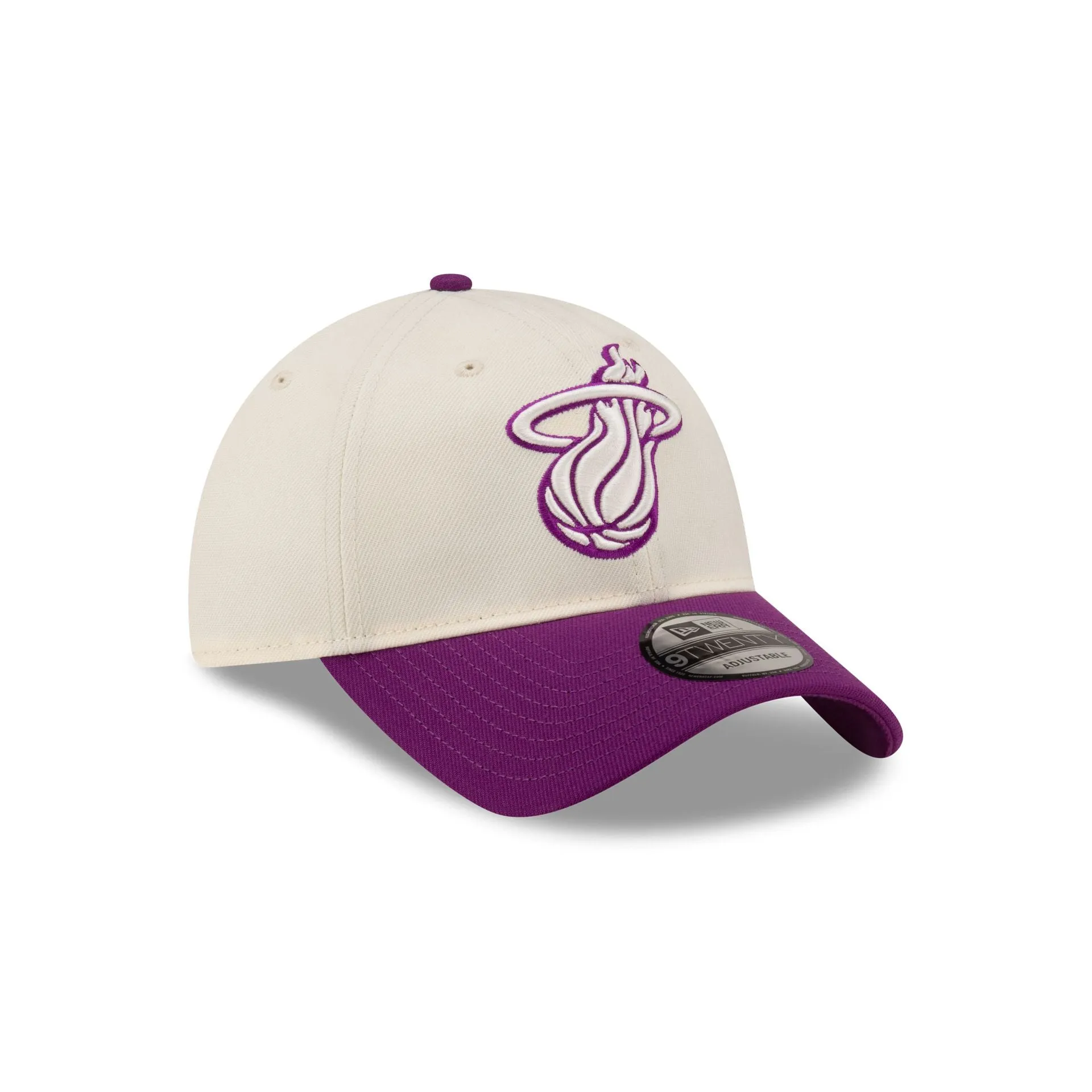 Miami Heat Chrome 9TWENTY Adjustable Hat sold by New Era product image thumbnail 3