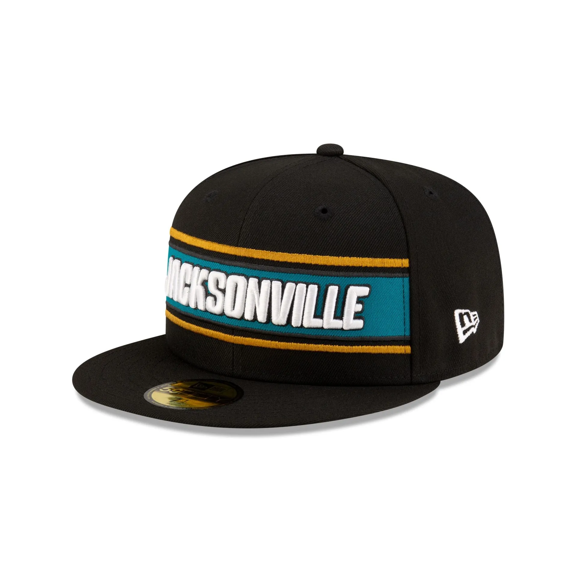 Jacksonville Jaguars 2024 Sideline Black 59FIFTY Fitted Hat sold by New Era product image thumbnail 3