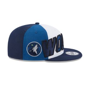 Minnesota Timberwolves NBA Authentics: 2023 Back Half Edition 9FIFTY Snapback Hat sold by New Era