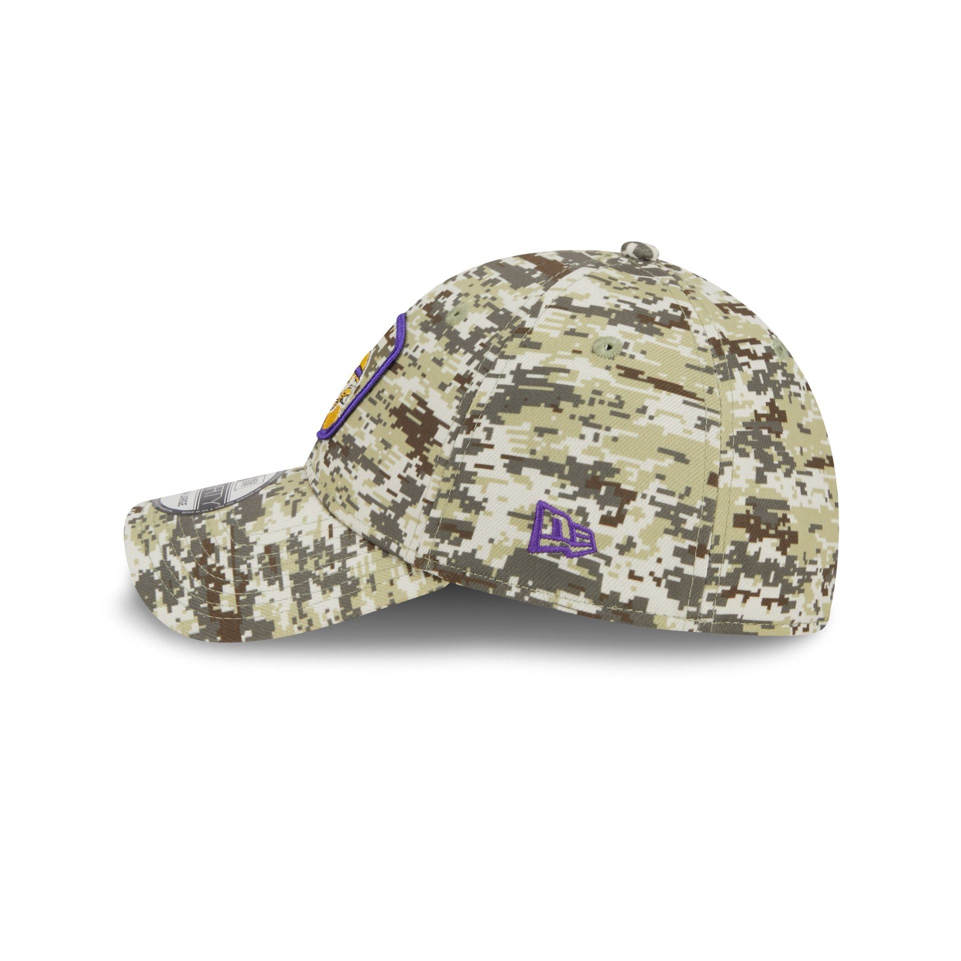 Minnesota Vikings 2023 Salute to Service Camo 39THIRTY Stretch Fit Hat sold by New Era product image thumbnail 5