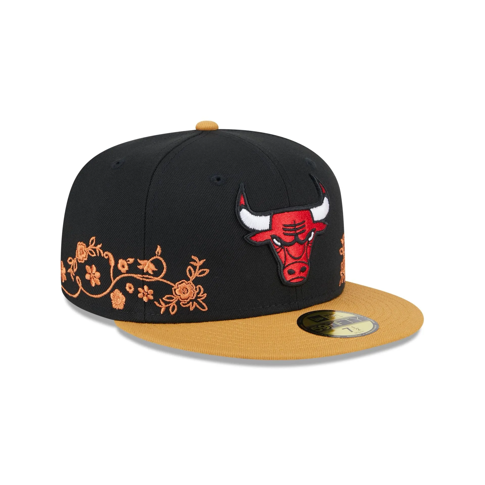 Chicago Bulls Floral Vine 59FIFTY Fitted Hat sold by New Era product image thumbnail 3