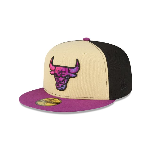 Chicago Bulls Tri-Color 59FIFTY Fitted Hat sold by New Era