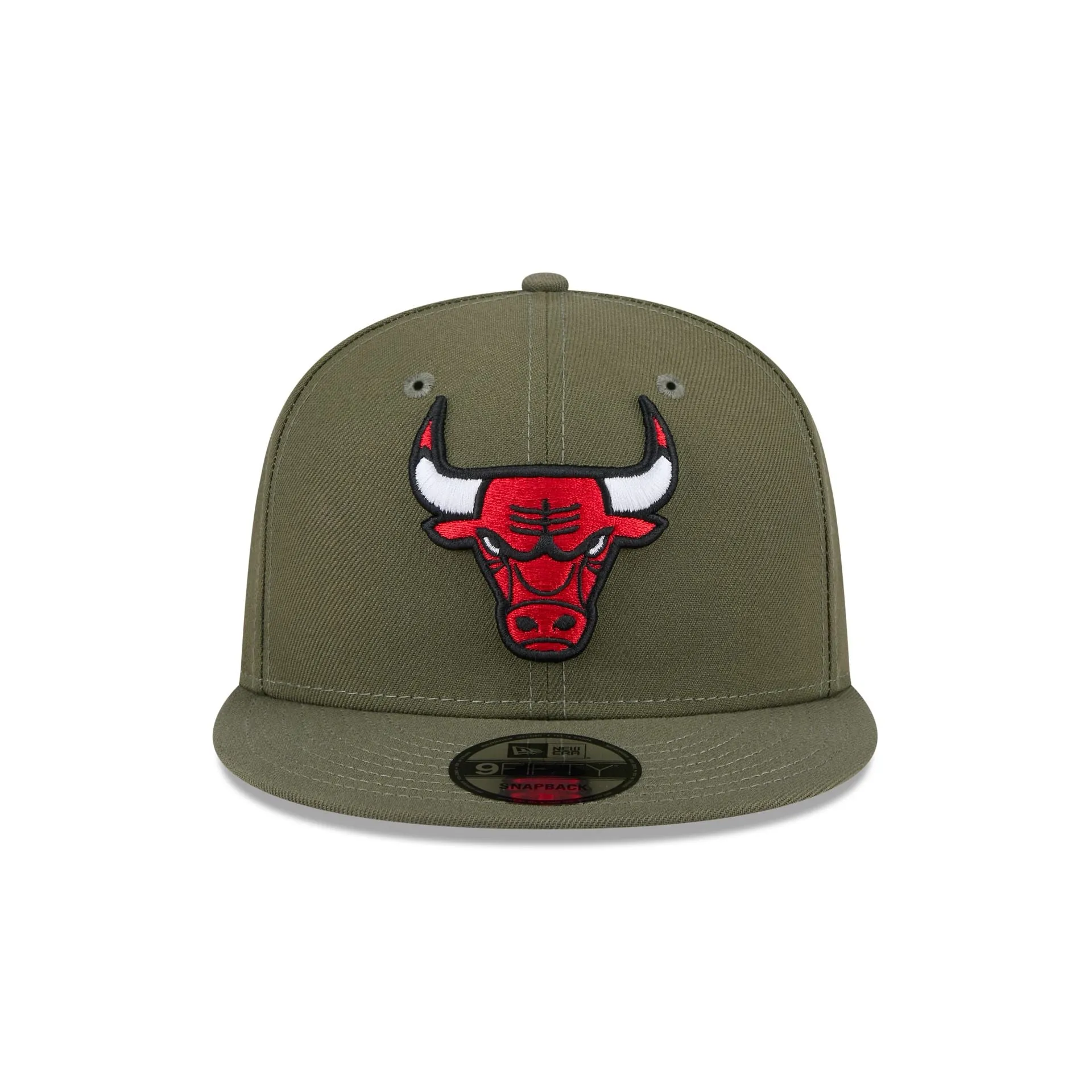 Chicago Bulls Olive 9FIFTY Snapback Hat sold by New Era product image thumbnail 2