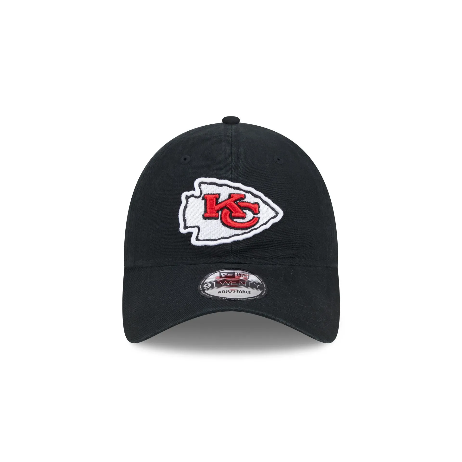 Kansas City Chiefs Black 9TWENTY Adjustable Hat sold by New Era product image thumbnail 2