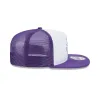 Los Angeles Lakers Court Sport 9FIFTY A-Frame Trucker Hat sold by New Era