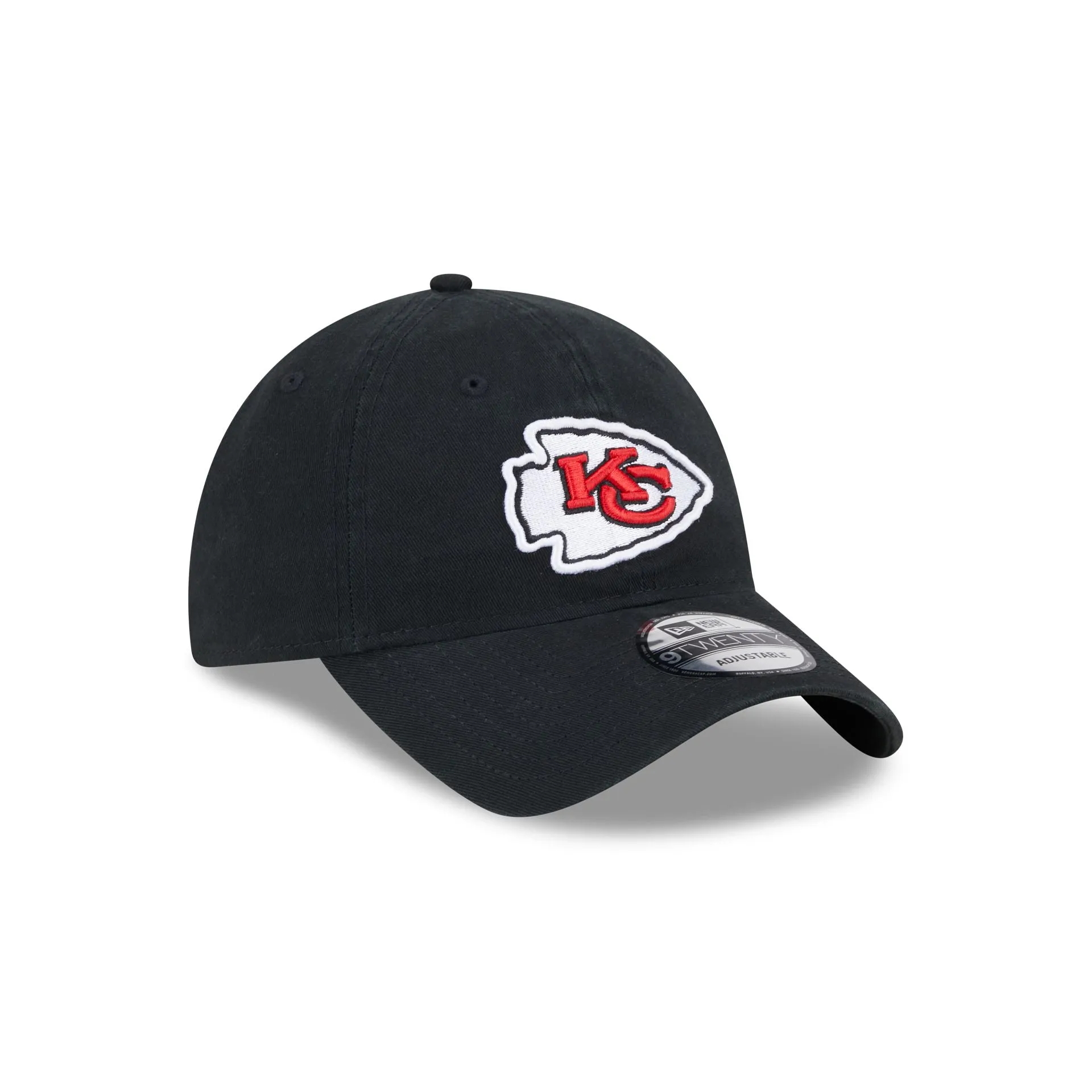 Kansas City Chiefs Black 9TWENTY Adjustable Hat sold by New Era product image thumbnail 3