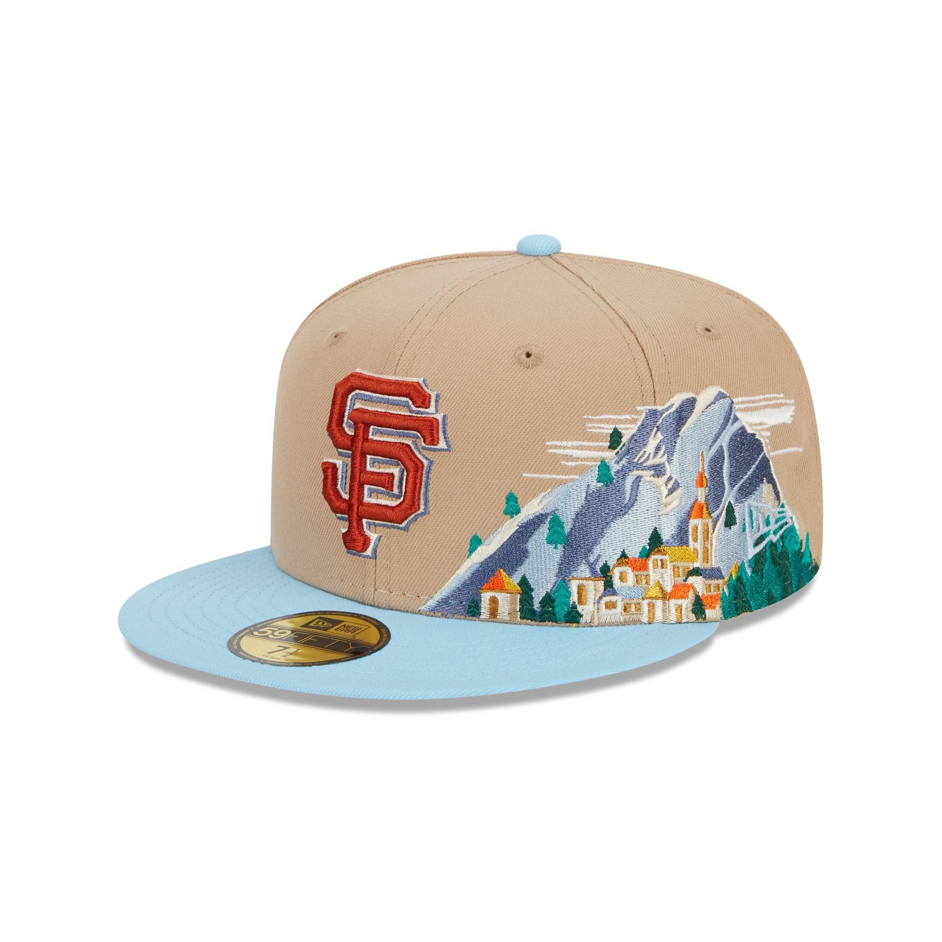 San Francisco Giants Snowcapped 59FIFTY Fitted Hat sold by New Era
