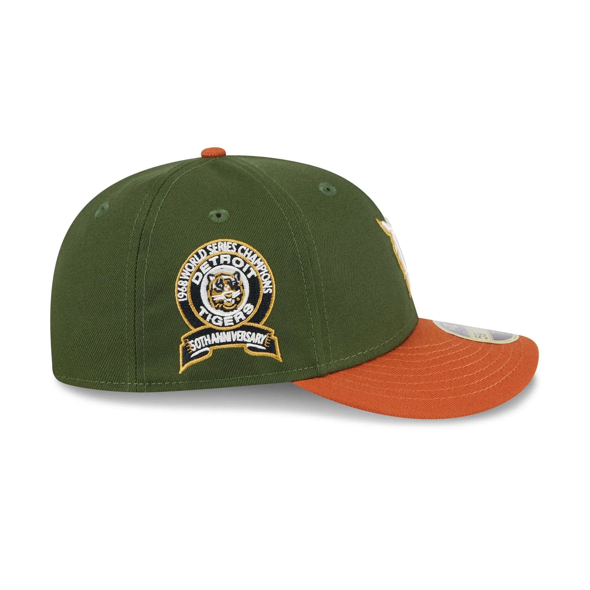 Detroit Tigers Scarlet Low Profile 59FIFTY Fitted Hat sold by New Era product image thumbnail 4
