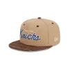 New York Knicks Traditional Check 9FIFTY Snapback Hat sold by New Era