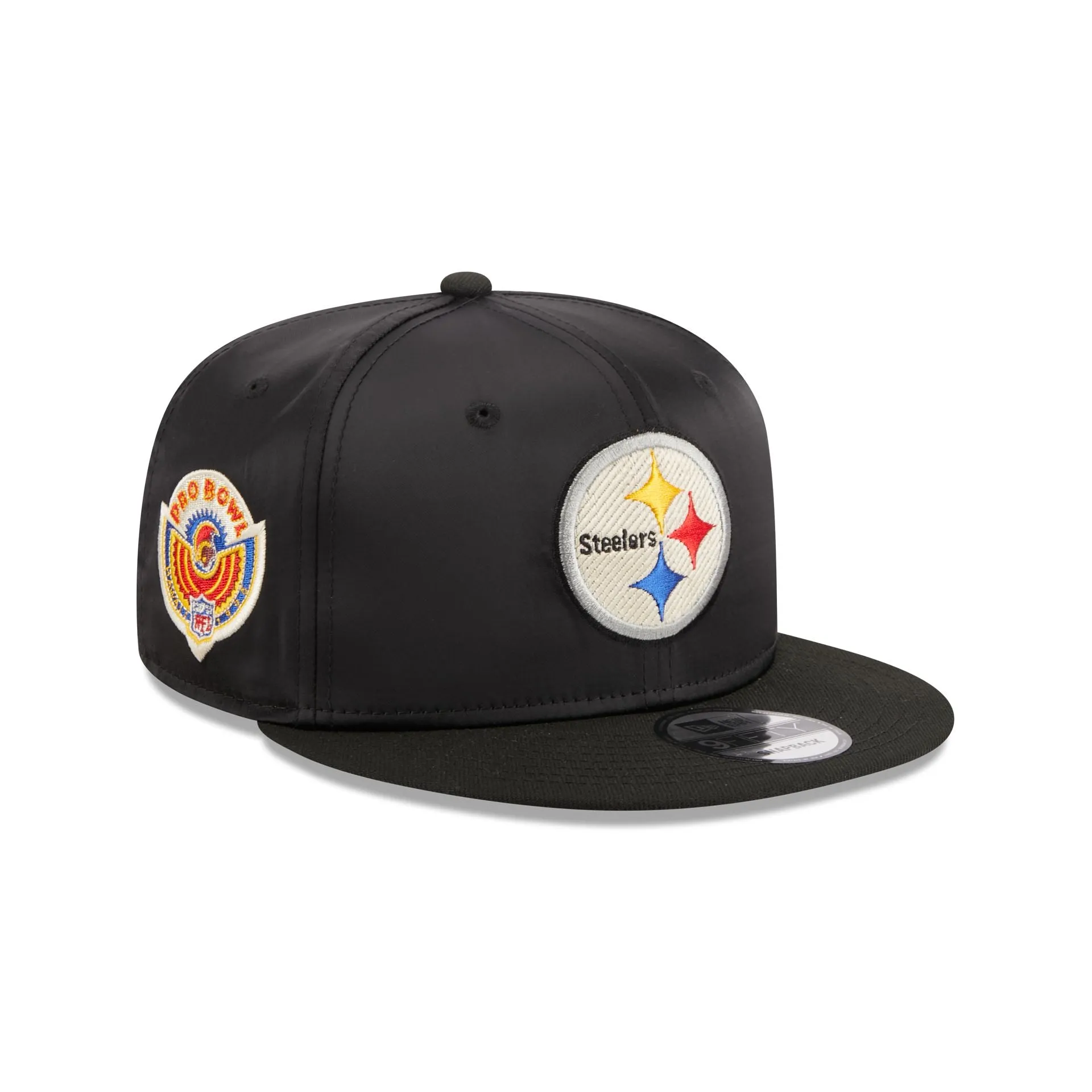 Pittsburgh Steelers Satin 9FIFTY Snapback Hat sold by New Era