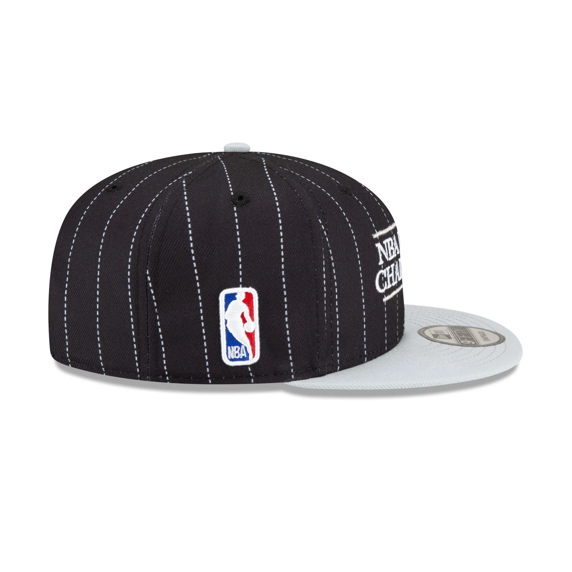 Just Caps NBA Champion Pinstripe San Antonio Spurs 9FIFTY Snapback Hat sold by New Era product image thumbnail 4