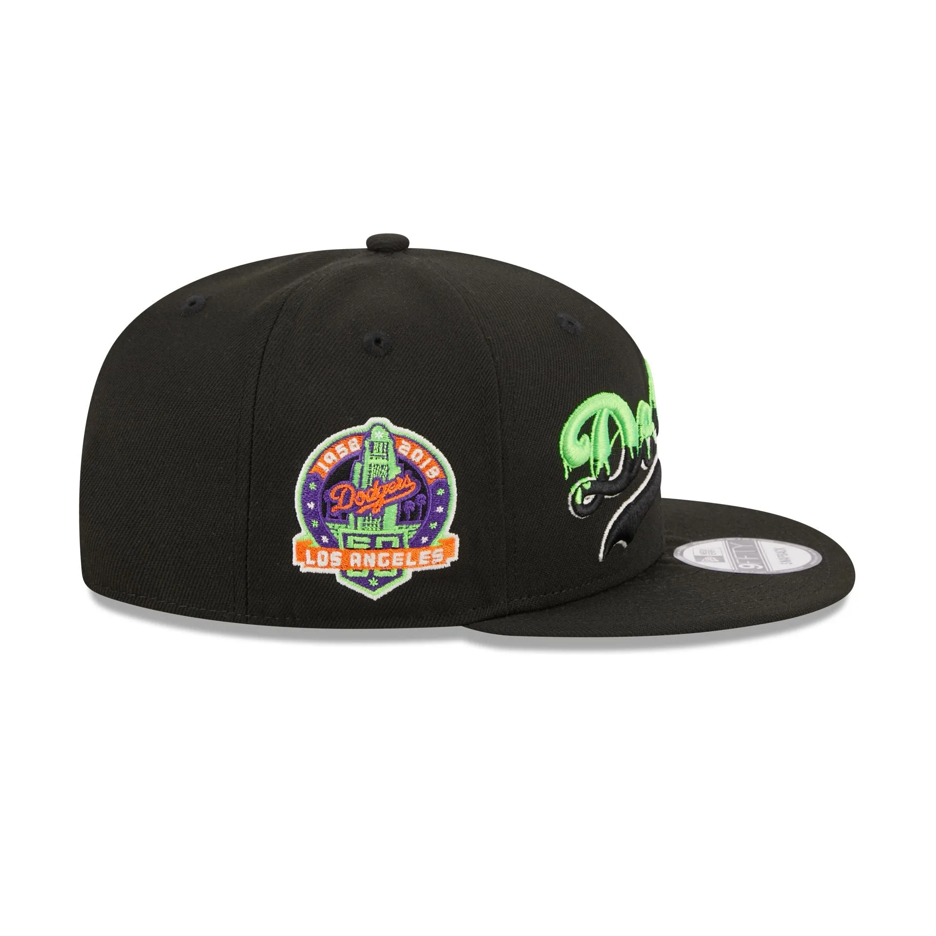 Los Angeles Dodgers Slime Drip 9FIFTY Snapback Hat sold by New Era product image thumbnail 4