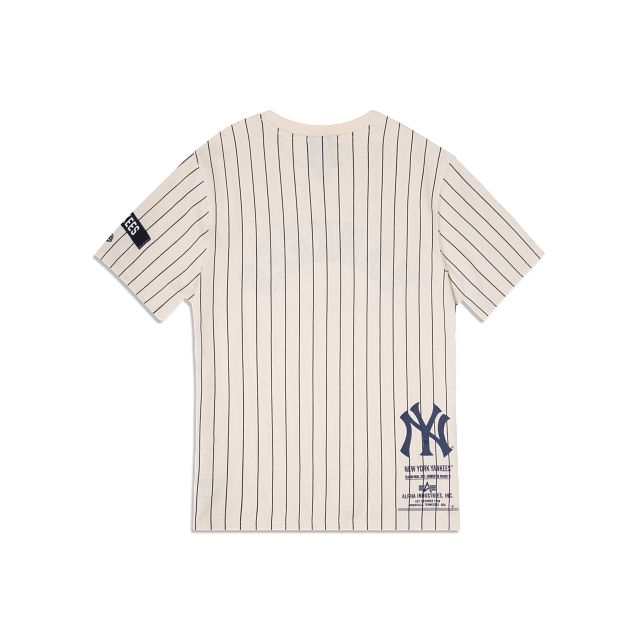 Alpha Industries X New York Yankees Striped T-Shirt sold by New Era product image thumbnail 2