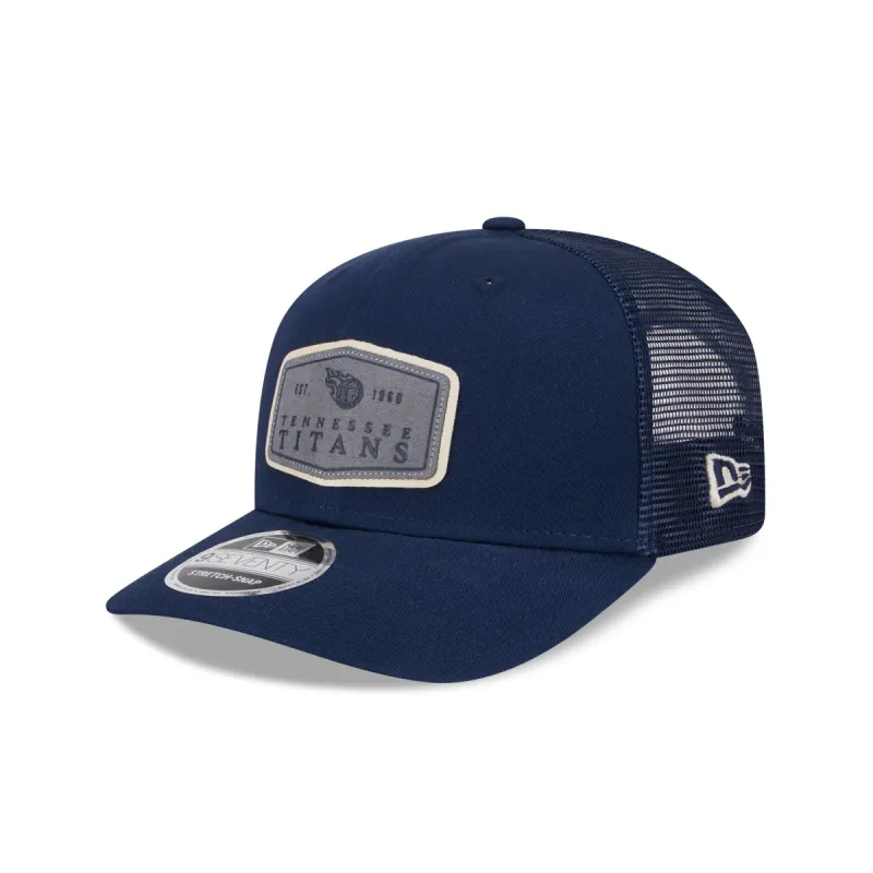 Tennessee Titans Labeled 9SEVENTY Stretch-Snap Hat sold by New Era