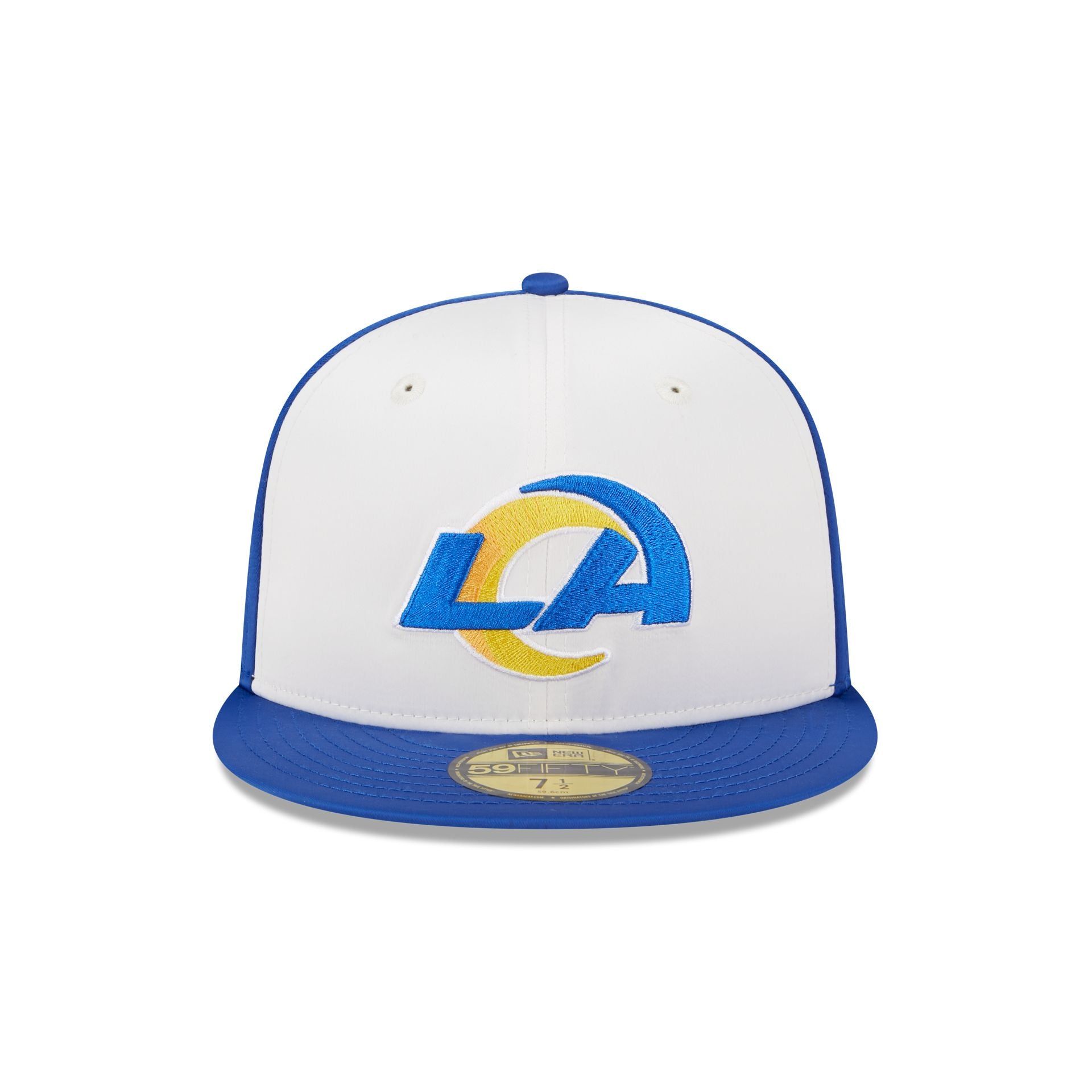 Los Angeles Rams Throwback Satin 59FIFTY Fitted Hat sold by New Era product image thumbnail 2