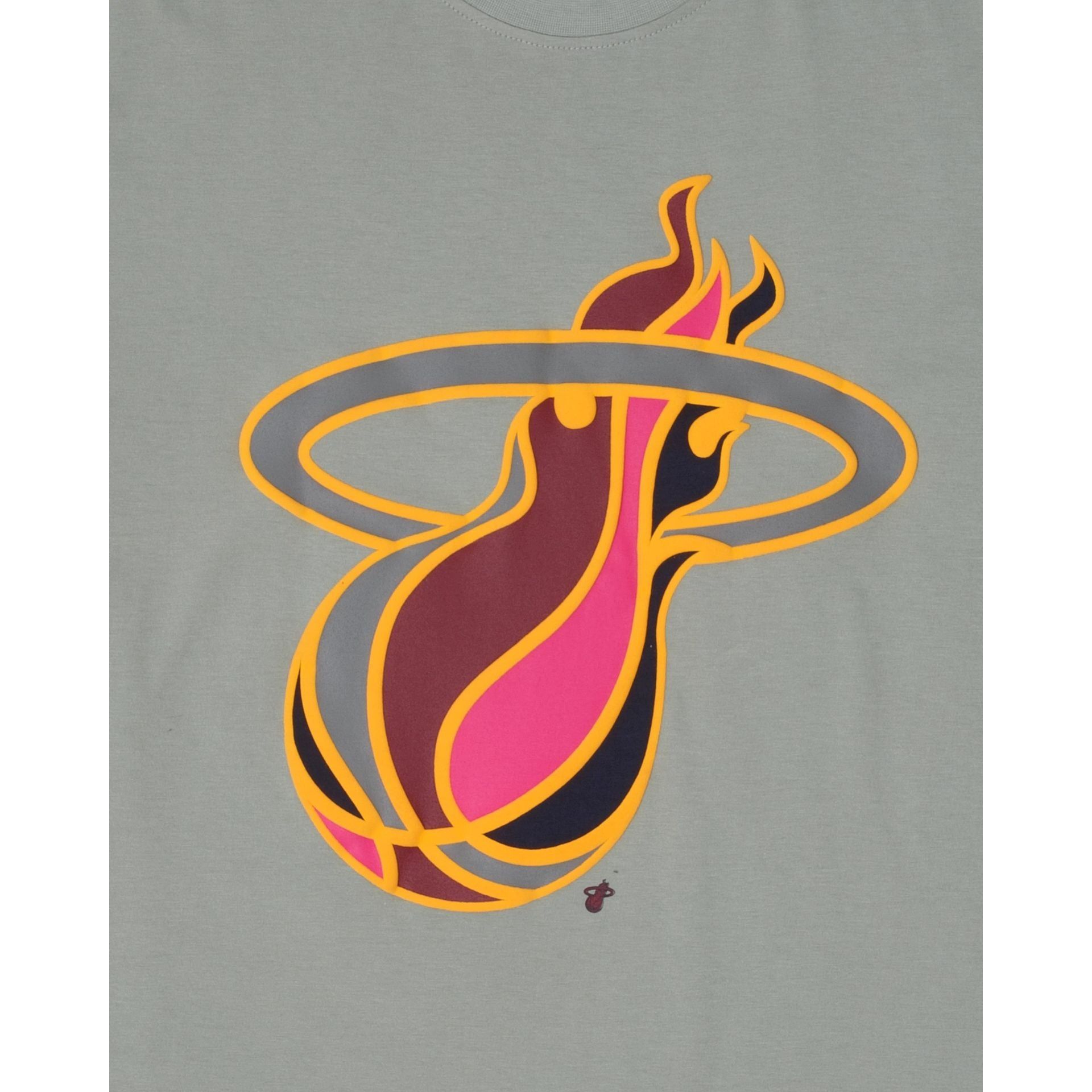 Miami Heat Color Pack Green T-Shirt sold by New Era product image thumbnail 4