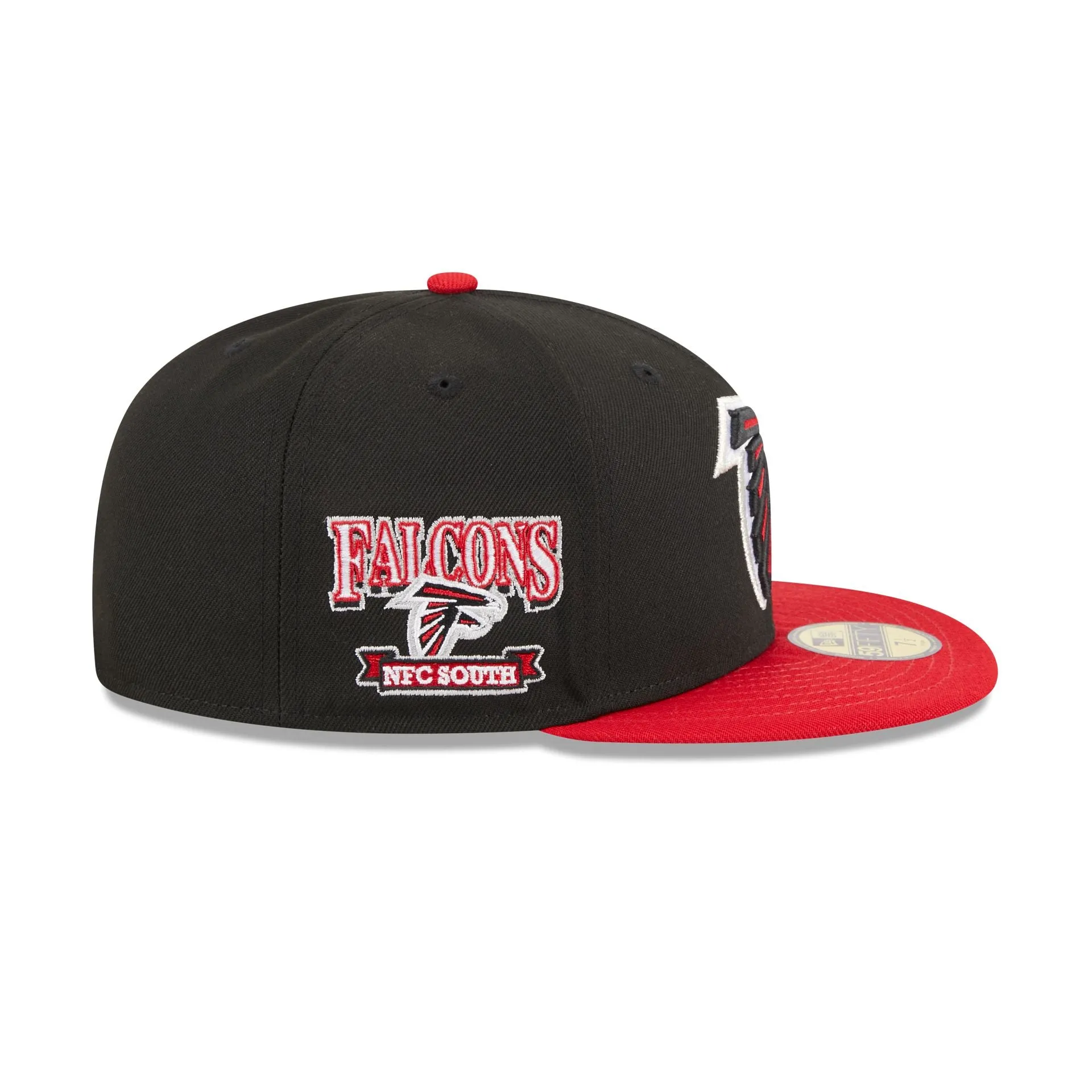Atlanta Falcons Throwback Hidden 59FIFTY Fitted Hat sold by New Era product image thumbnail 4