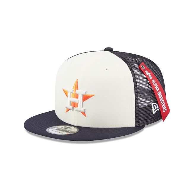 Alpha Industries X Houston Astros 9FIFTY Snapback Hat sold by New Era