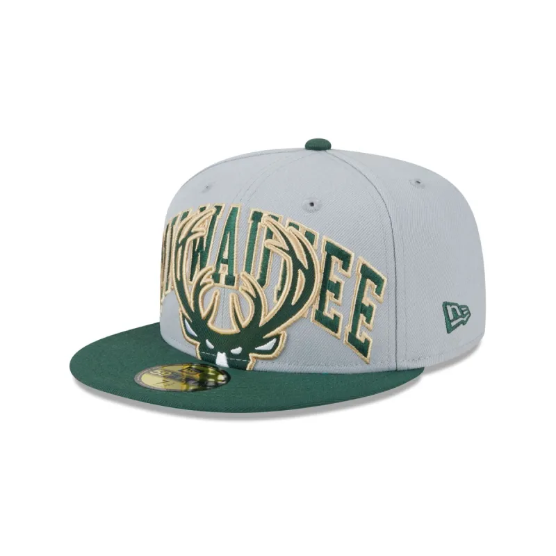Milwaukee Bucks 2023 Tip-Off 59FIFTY Fitted Hat sold by New Era