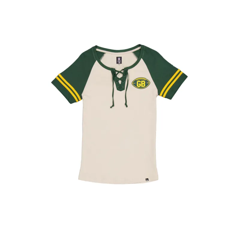 Green Bay Packers 3rd Down Historic Women's T-Shirt sold by New Era