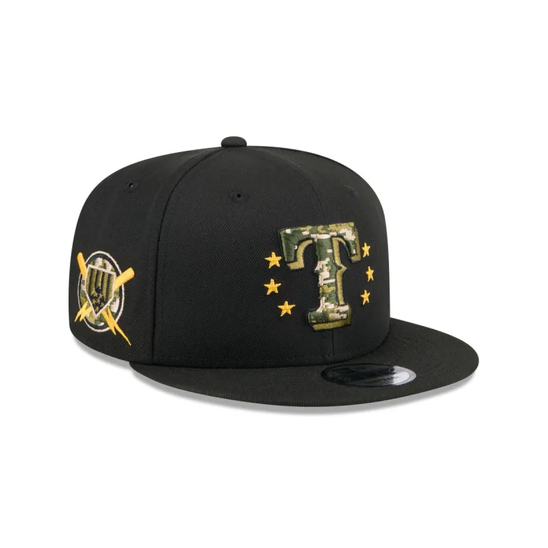 Texas Rangers Armed Forces Day 2024 9FIFTY Snapback Hat sold by New Era