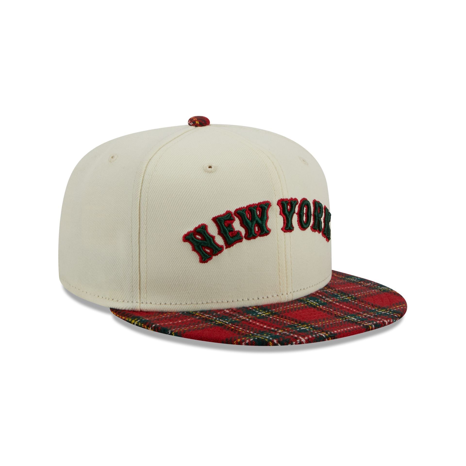 New York Mets Plaid Visor 9FIFTY Snapback Hat sold by New Era product image thumbnail 3