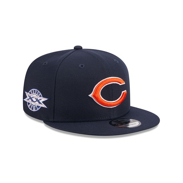 Chicago Bears Sidepatch 9FIFTY Snapback Hat sold by New Era