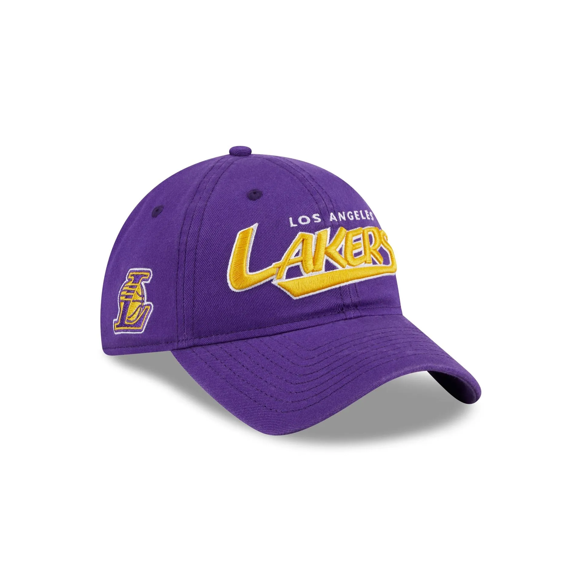 Los Angeles Lakers Throwback 9TWENTY Adjustable Hat sold by New Era