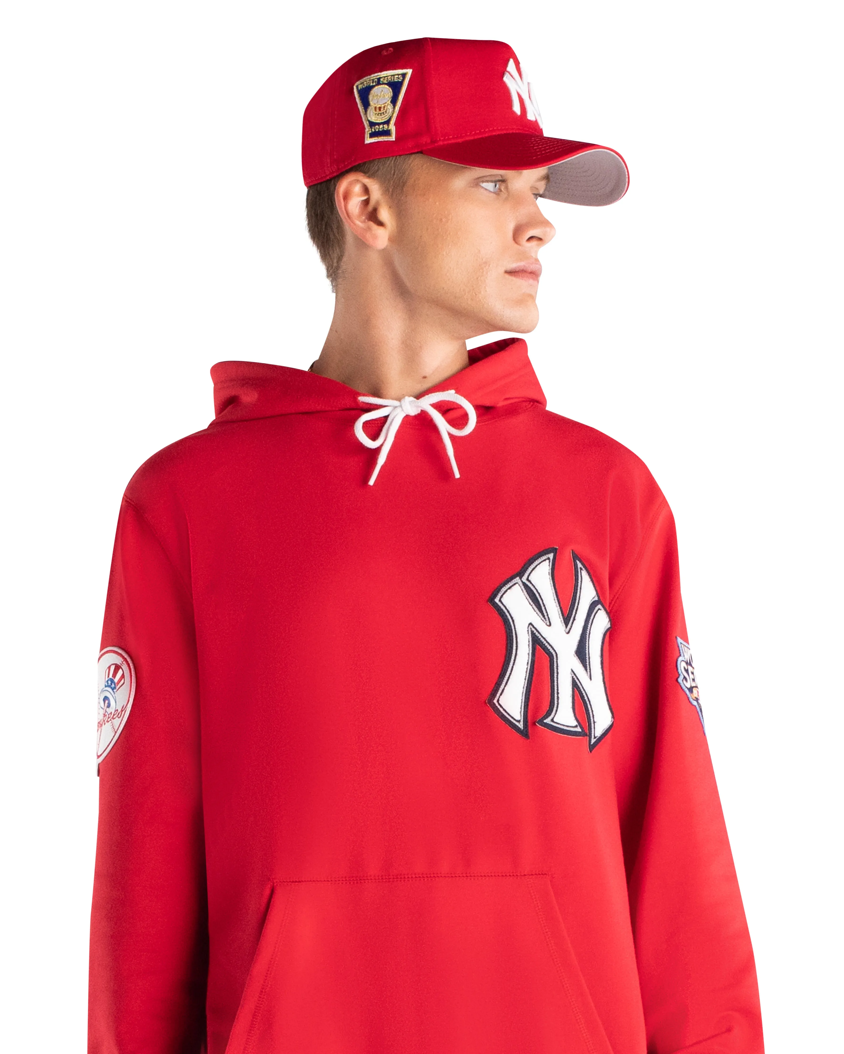New York Yankees Logo Select Color Flip Red Hoodie sold by New Era product image thumbnail 2